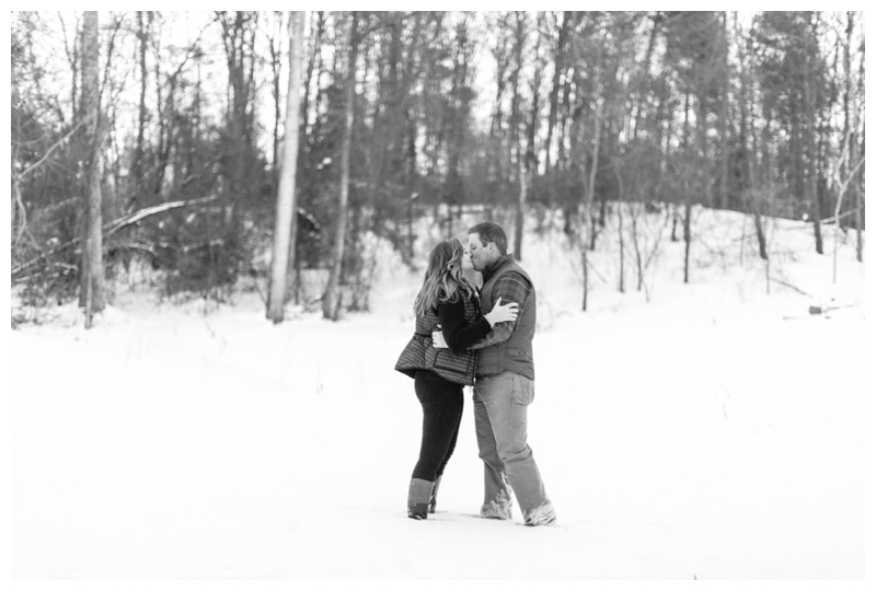 Nikki Santerre Photography_Virginia Fine Art Wedding Photography_Snowy Engagement Session_Meredith and Carter_0011