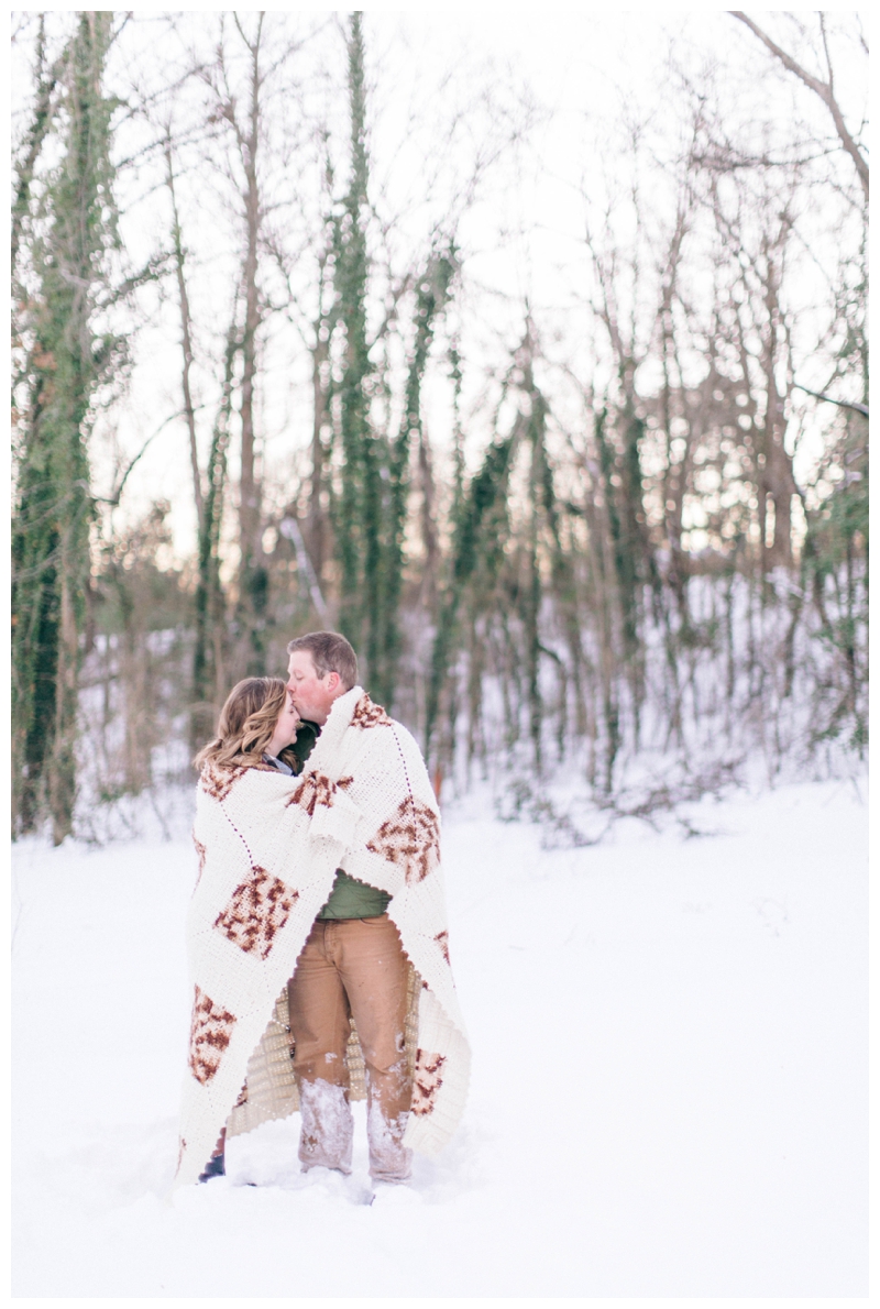 Nikki Santerre Photography_Virginia Fine Art Wedding Photography_Snowy Engagement Session_Meredith and Carter_0013