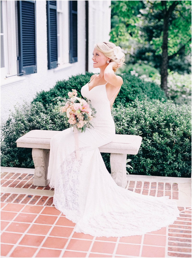 Nikki Santerre_Fine Art Film Wedding Photographer Charlottesville_Keswick Vineyard Bridal Portrait Session_0008