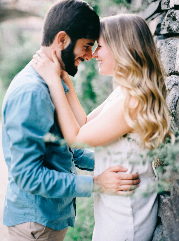 Nikki Santerre_Fine Art Film Wedding Photographer DC Virginia_Georgetown Engagement On Film_Klaire & Shadi-17