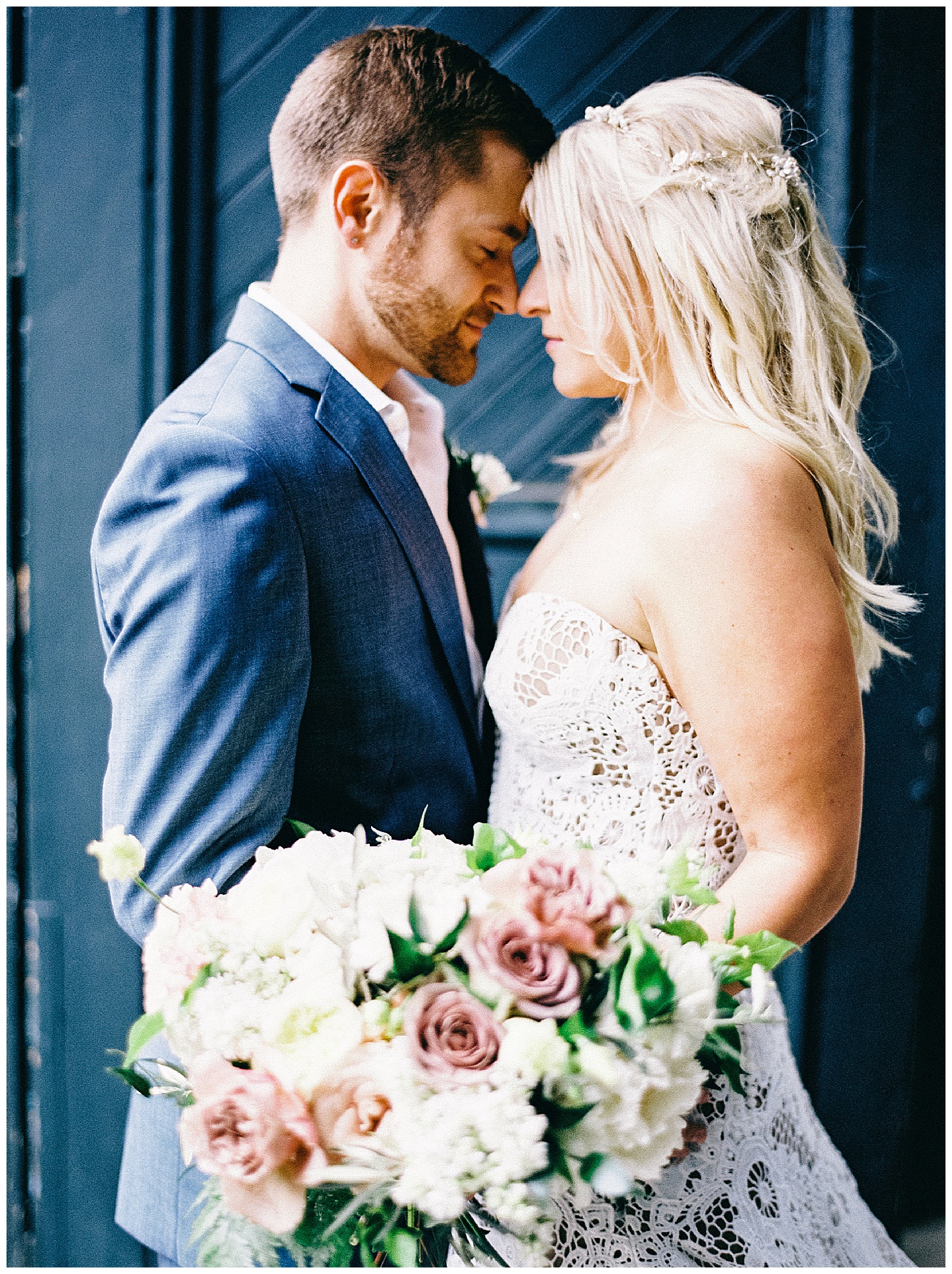 Romantic Bohemian Wedding at Mt. Washington Mill Dye House, Nikki Santerre Photography, Fine Art Film Wedding Photography
