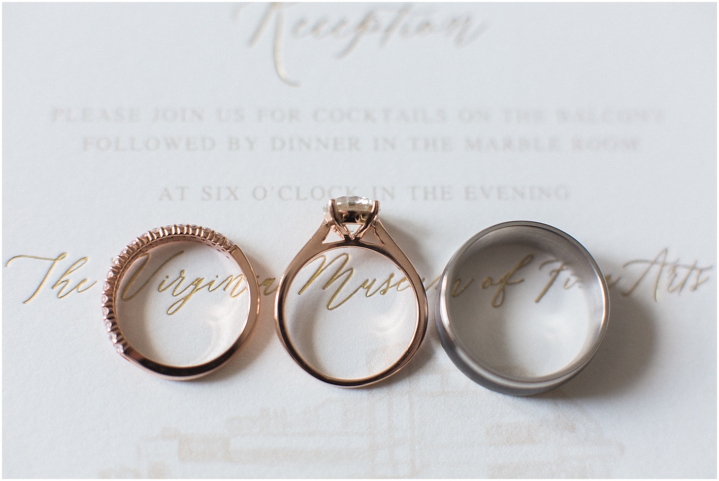 Engagement Ring and Wedding Bands | Nikki Santerre Photography | Virginia Fine Art Film Photographer