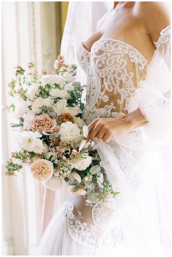 Ethereal Italian inspired wedding editorial with Fleur Avenue. Nikki Santerre is a fine art film wedding photographer based in Virginia. 
